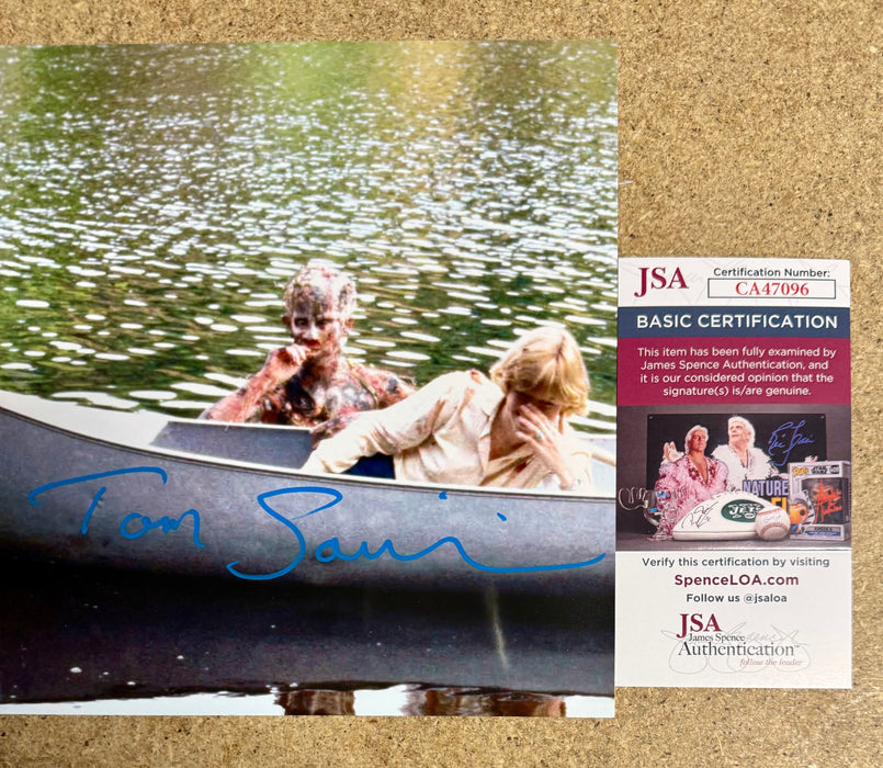 Actor Make Up Artist Tom Savini Signed Friday The 13th 8X10 Photo With JSA COA - for just $70! 