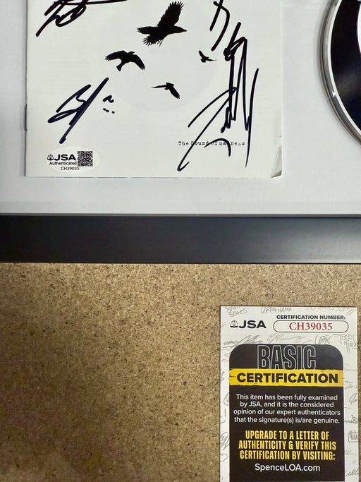 Shinedown Complete Band (Brent Smith) Signed Sound Of Madness Framed CD With JSA COA - for just $375! 