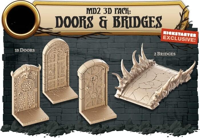 Massive Darkness 2: 3D Pack - Doors & Bridges - for just $79.99! 