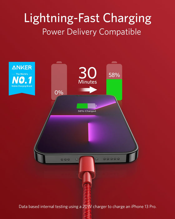 Anker <b>331</b> USB-C to Lightning Cable - for just $14.99! 