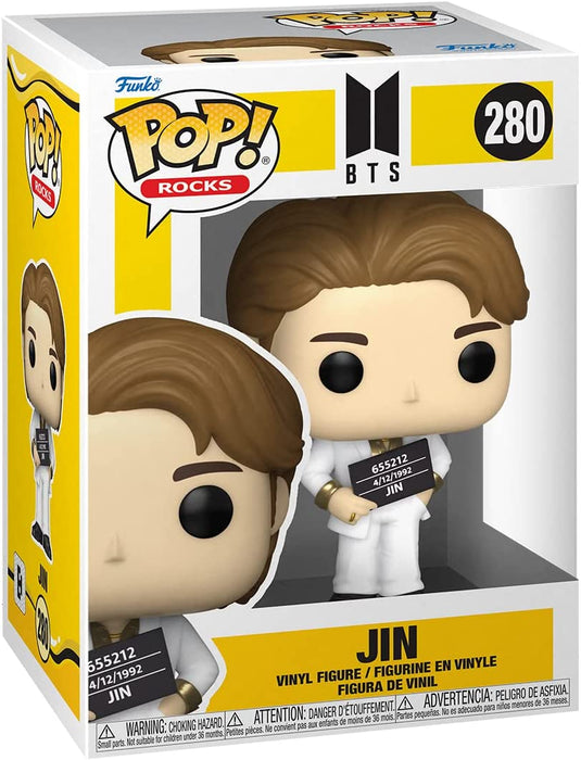 Funko Pop! 280 Rocks: BTS - Jin Figure - Just $14.95! Shop now at Retro Gaming of Denver