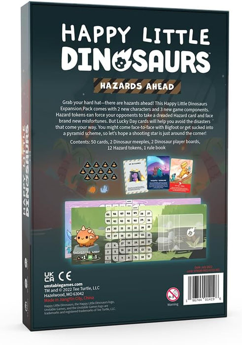 Happy Little Dinosaurs: Hazards Ahead Expansion - for just $17.99! 
