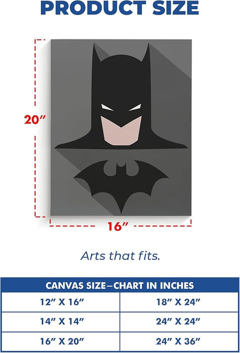 Batman Wall Canvas Set of 1 - for just $28.99! 