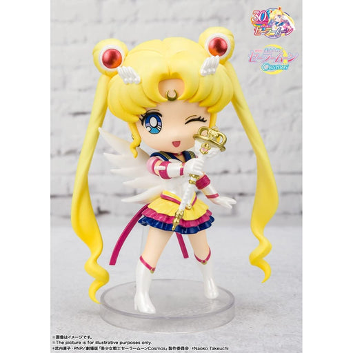 Tamashii Nations - Pretty Guardian Sailor Moon Cosmos - Eternal Sailor Moon (Cosmos Edition), Bandai Spirits Figuarts Mini Figure - Premium Figures - Just $32.95! Shop now at Retro Gaming of Denver