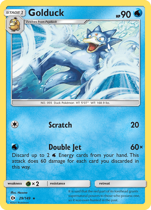 Golduck (29/149) [Sun & Moon: Base Set] - for just $0.10! 