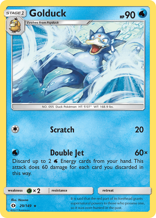 Golduck (29/149) [Sun & Moon: Base Set] - for just $0.10! 