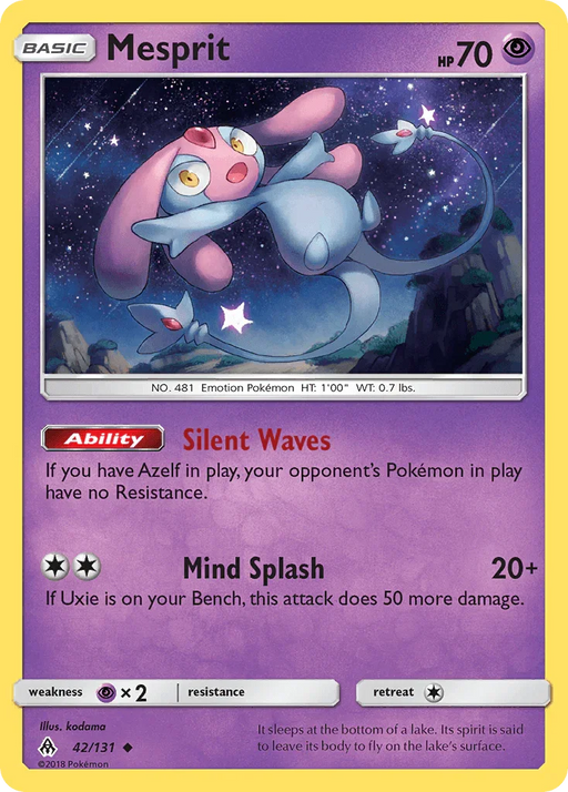 Mesprit (42/131) [Sun & Moon: Forbidden Light] - for just $0.15! 