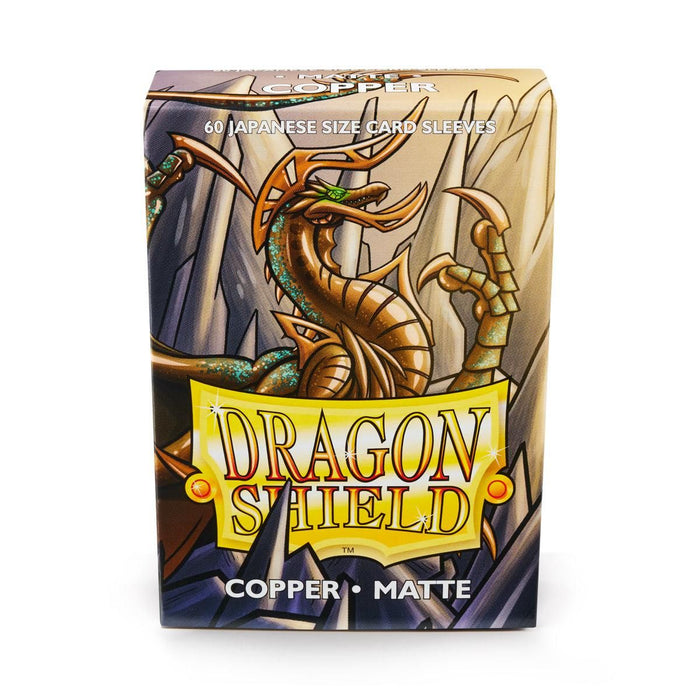 Dragon Shield: Japanese Size 60ct Sleeves - Copper (Matte) - Just $0! Shop now at Retro Gaming of Denver