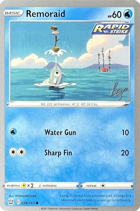 Remoraid (036/163) (Cheryl Again - Sebastian Lashmet) [World Championships 2022] - for just $0.10! 