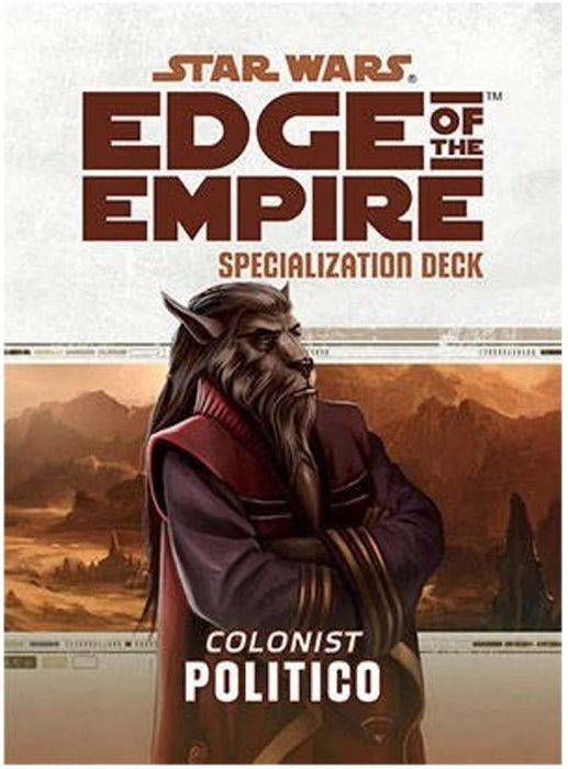 Star Wars: Edge of the Empire: Politico Specialization Deck - for just $6.95! 
