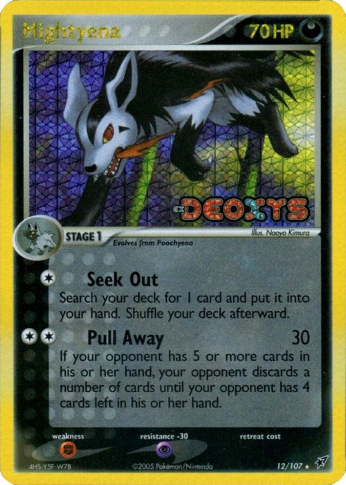 Mightyena (12/107) (Stamped) [EX: Deoxys] - for just $11.75! 