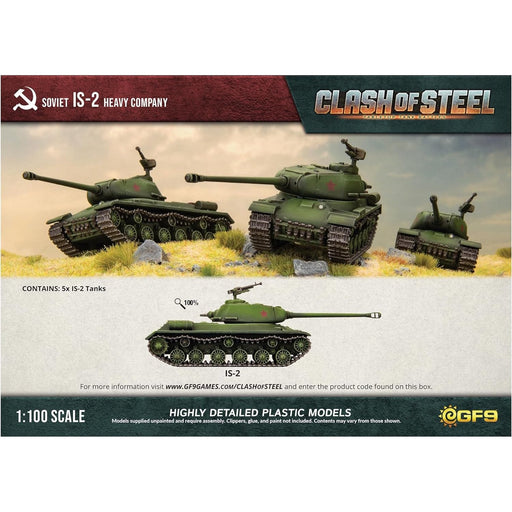 Clash of Steel - Soviet: IS-2 Heavy Company - for just $50! 