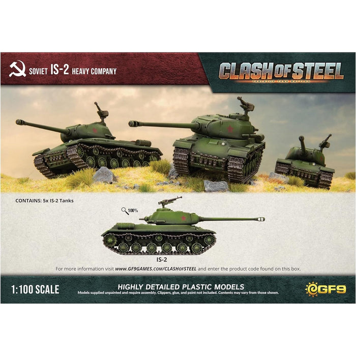 Clash of Steel - Soviet: IS-2 Heavy Company - for just $50! 