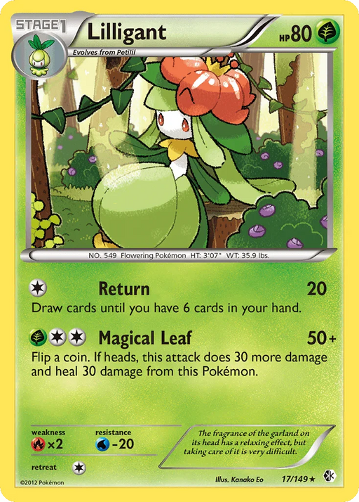 Lilligant (17/149) [Black & White: Boundaries Crossed] - for just $0.35! 