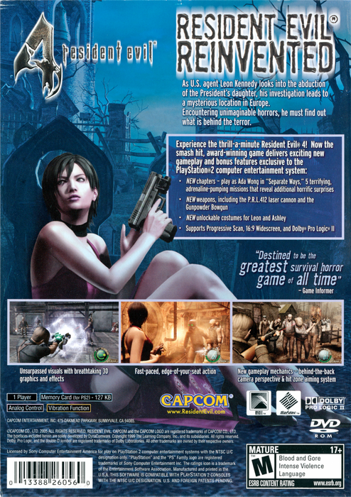 Resident Evil 4 [Greatest Hits] – PlayStation 2 (PS2) - for just $0! 