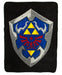 Throw Blanket - Nintendo Legend of Zelda Shield - for just $0! 