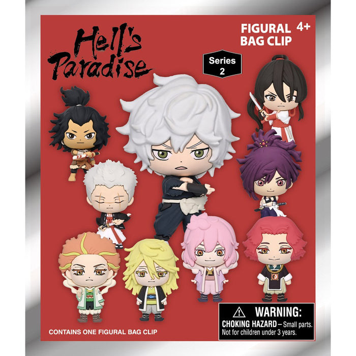 Hell's Paradise Series 2 3D Foam Bag Clip Blind Bag - for just $8.99! 