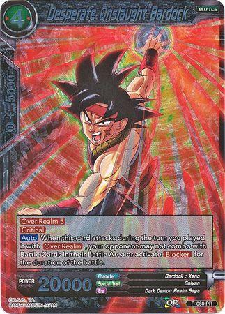 Desperate Onslaught Bardock (P-060) [Promotion Cards] - for just $0.10! 