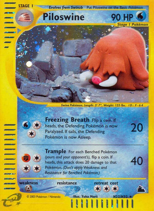 Piloswine (H22/H32) [Skyridge] - for just $20! 