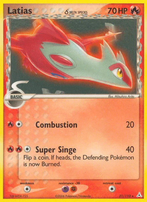 Latias (21/110) (Delta Species) [EX: Holon Phantoms] - for just $6.45! 