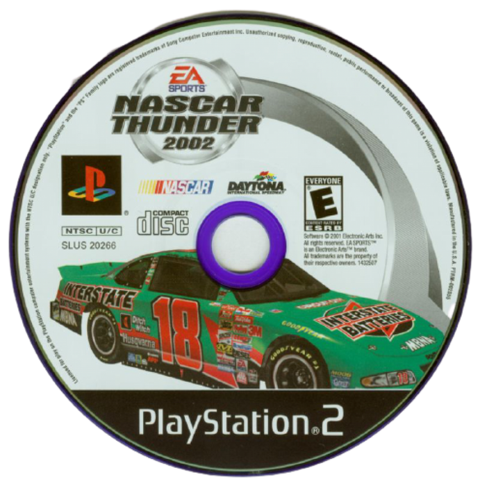 NASCAR Thunder 2002 – PlayStation 2 (PS2) - for just $0! 
