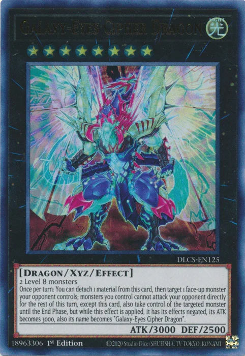 Galaxy-Eyes Cipher Dragon [DLCS-EN125] Ultra Rare - for just $1.15! 