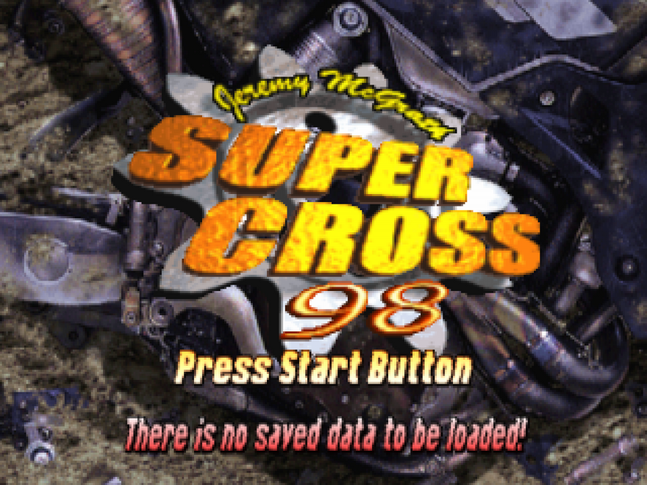 Jeremy McGrath Supercross 98 [Greatest Hits] – PlayStation 1 (PS1) - for just $0! 