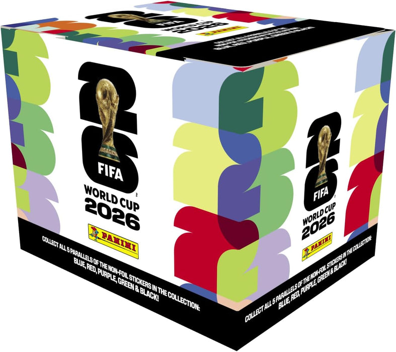 2026 Panini FIFA World Cup Sticker Collection Box (50 Packs) - for just $100! 