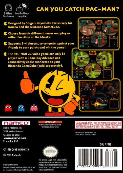 Pac-Man Vs. – GameCube (GC) - for just $10.99! 