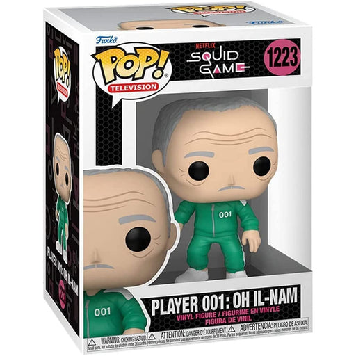 FUNKO POP 1223 TV: Squid Game - Player 001 : Oh il-NAM Figure - Just $14.95! Shop now at Retro Gaming of Denver