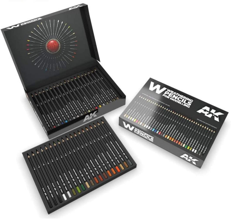 AK Interactive: Weathering Pencils Deluxe Edition Box - for just $55.50! 