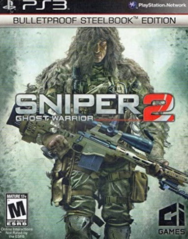 Sniper: Ghost Warrior 2 - Bulletproof Steelbook Edition (Playstation 3) - for just $9.99! 