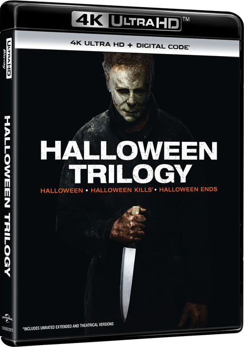 Halloween Trilogy (Halloween / Halloween Kills / Halloween Ends) [4K Ultra HD + Digital] - for just $65.99! 