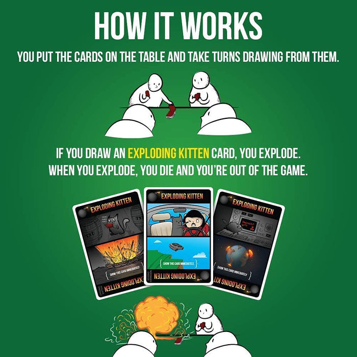 Exploding Kittens: Streaking Kittens Expansion - for just $6.99! 