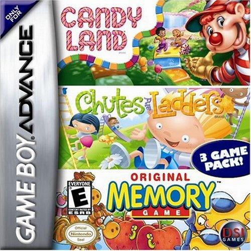 CandyLand / Chutes & Ladders / Original Memory Game (Gameboy Advance) - Just $0! Shop now at Retro Gaming of Denver