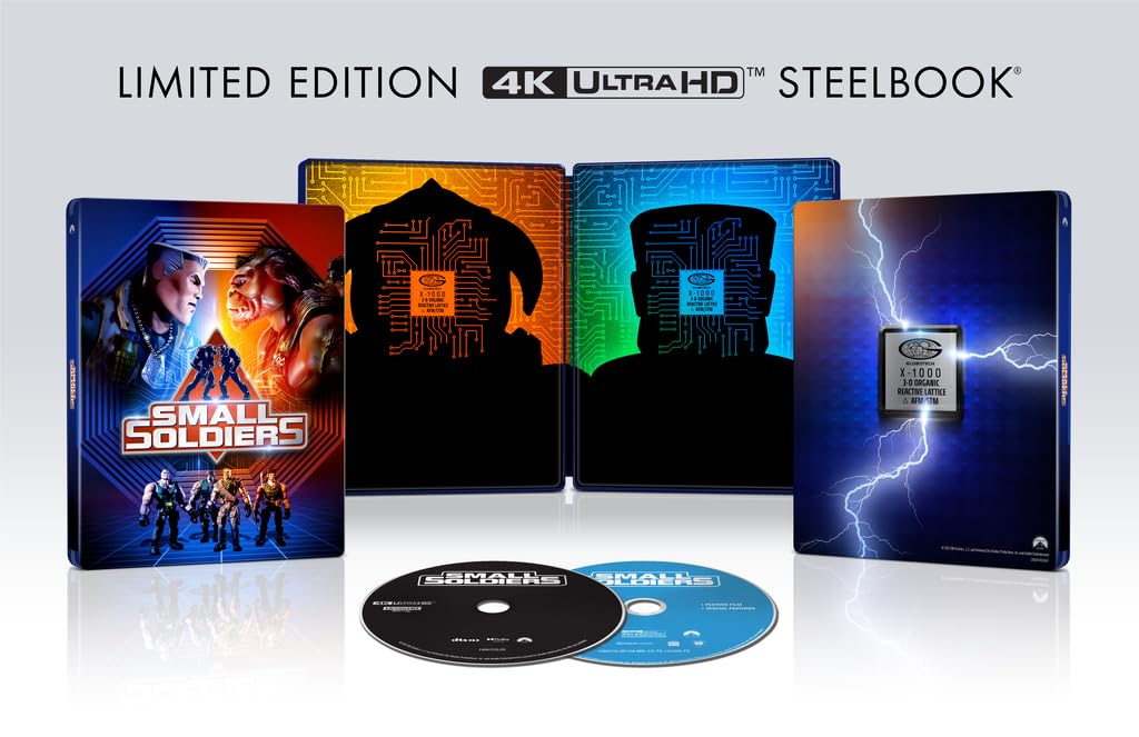 Small Soldiers - Steelbook [4K Ultra HD + Blu-ray + Digital] - for just $59.99! 