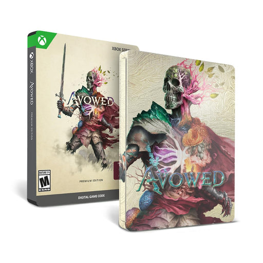 Avowed – Premium Edition SteelBook – Xbox Series X|S and Windows Digital Code (Code in Box) - for just $32.99! 
