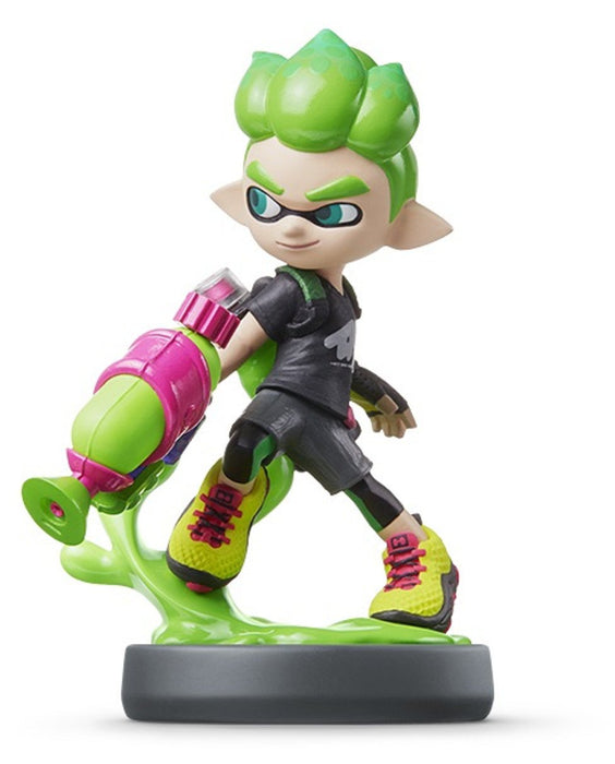 Inkling Boy (Neon Green) Amiibo: Splatoon Series (Nintendo Switch) - Just $24.99! Shop now at Retro Gaming of Denver