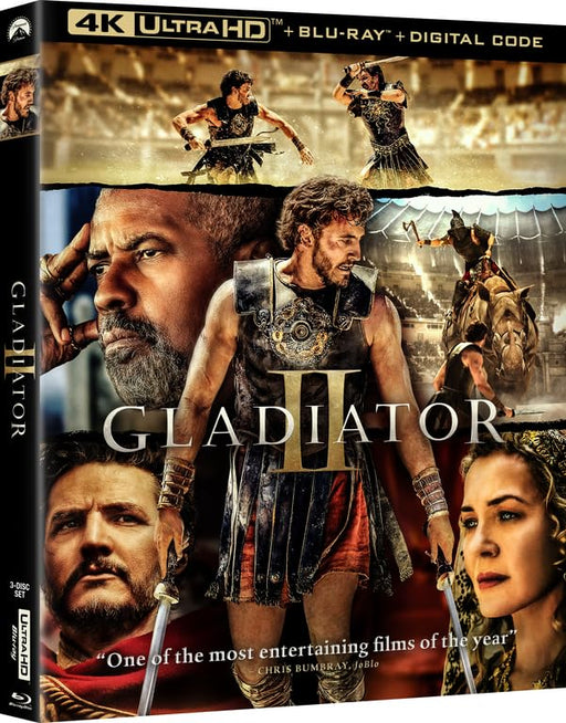 Gladiator II [4K UHD + Blu-Ray + Digital] - for just $38.99! 