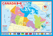 Puzzle: Educational Charts for Kids - Map of the Canada - for just $9.99! 