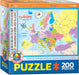 Puzzle: Educational Charts for Kids -  Map of Europe - for just $9.99! 