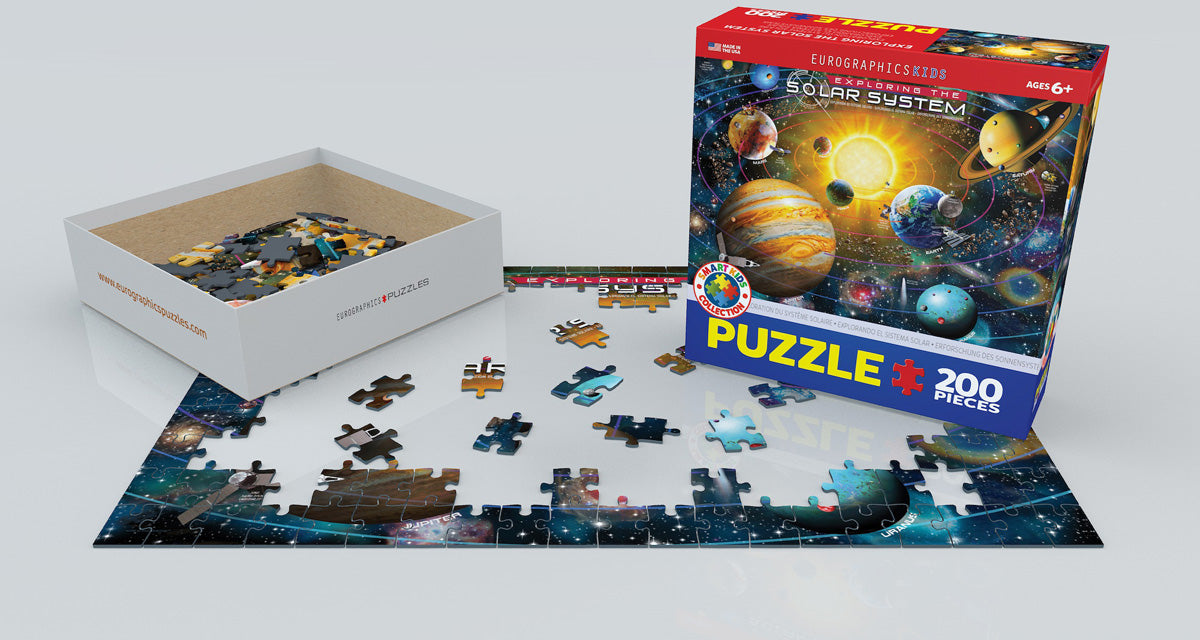 Puzzle: Educational Charts for Kids - Exploring The Solar System - for just $9.99! 