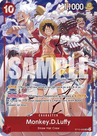 Monkey.D.Luffy (One Piece Day Dallas 2025) (ST10-006) - One Piece Promotion Cards Foil - for just $320.23! 