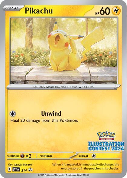 Pikachu (214) [Scarlet & Violet: Black Star Promos] - for just $6.95! 