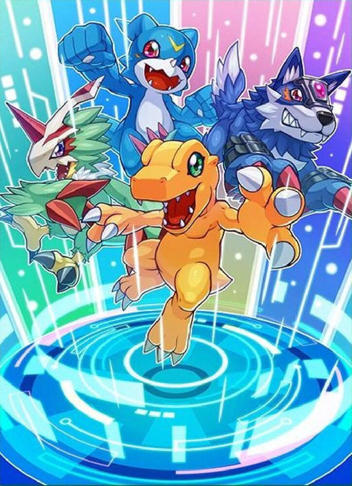 Digimon: Official Card Sleeves - Signs of Digivolution (60-Pack) - for just $6.95! 