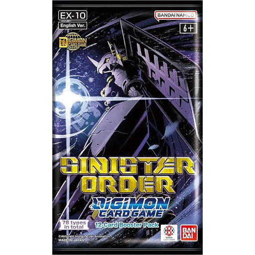 Sinister Order Booster Pack [EX10 - 000] - for just $3.99! 