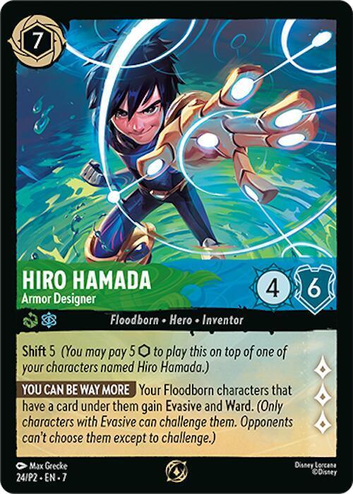 Hiro Hamada - Armor Designer (Store Championship) (Participant) (24) [Promo Cards] - for just $0.60! 
