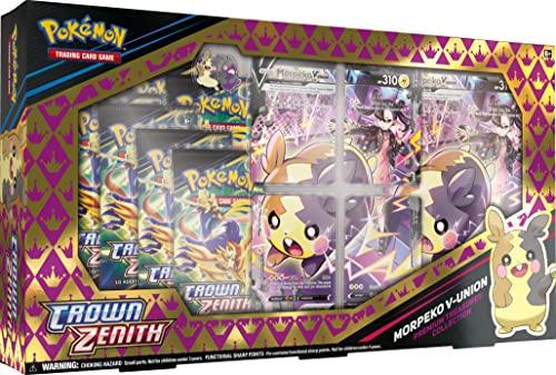 Pokemon Crown Zenith: Premium Playmat Collection—Morpeko V-Union - for just $50! 