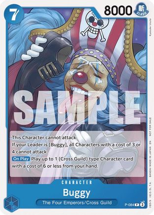 Buggy (OP10 Release Event) (P-084) - One Piece Promotion Cards - for just $0.23! 