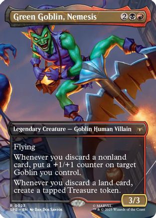 Green Goblin, Nemesis (Borderless) (SPE, MAR-023) - Marvel's Spider-Man: Eternal-Legal - for just $0.83! 